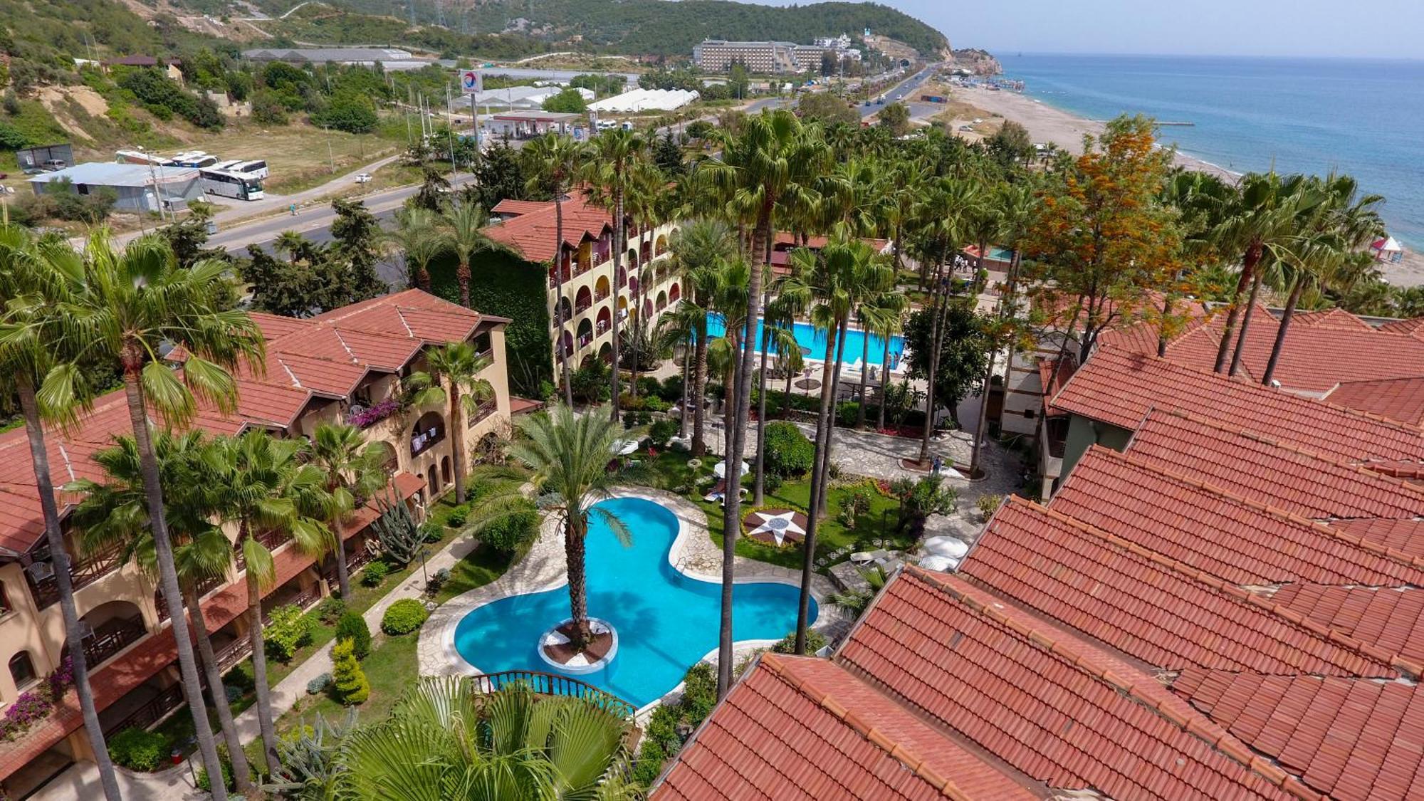 Club Tropical Beach Hotel Toslak Exterior foto