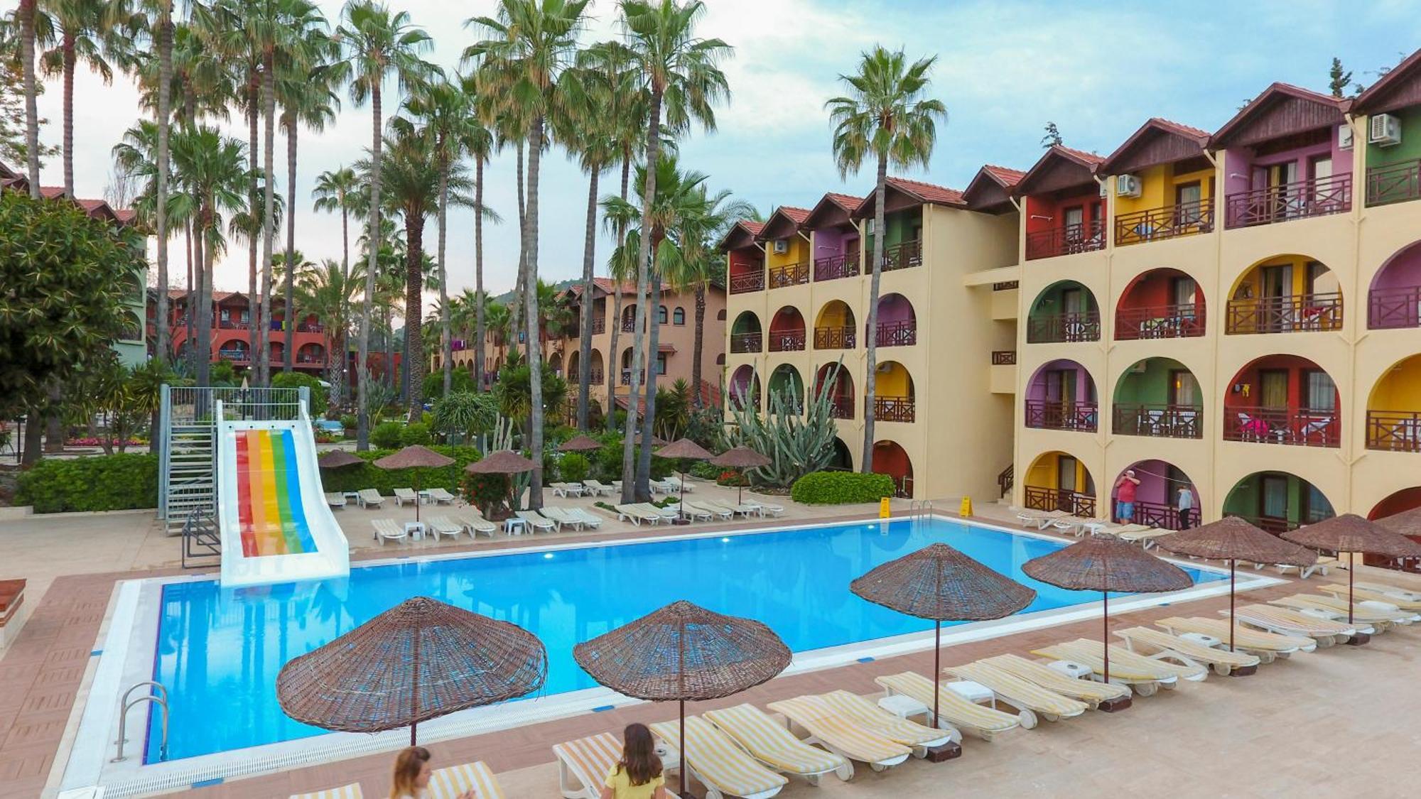 Club Tropical Beach Hotel Toslak Exterior foto