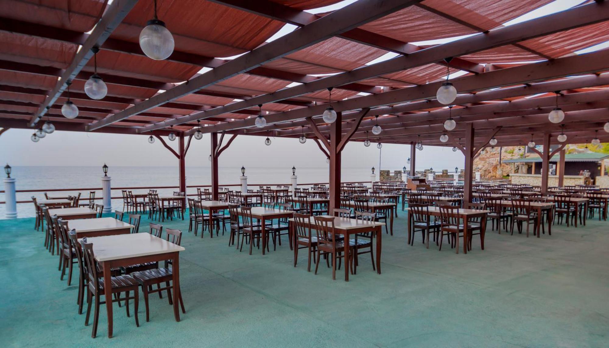 Club Tropical Beach Hotel Toslak Exterior foto